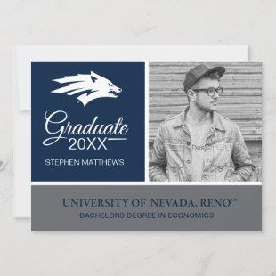 University of Nevada Wolf Logo Invitation