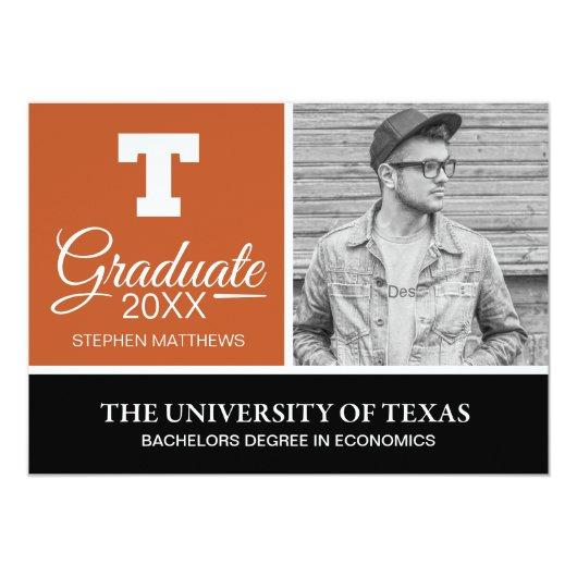 University of Texas Graduation Invitation