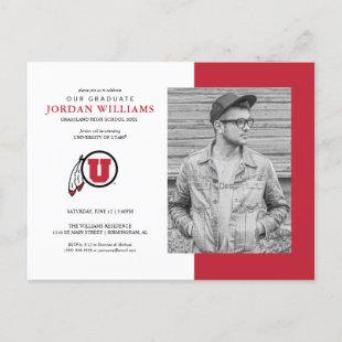 University of Utah Future Graduate Announcement Postcard