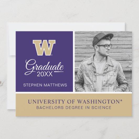University of Washington Graduate Invitation