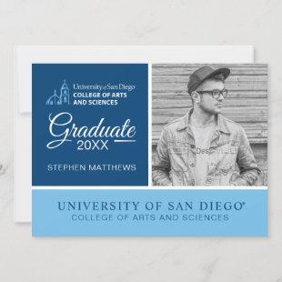 USD | College of Arts and Sciences | Graduation Invitation