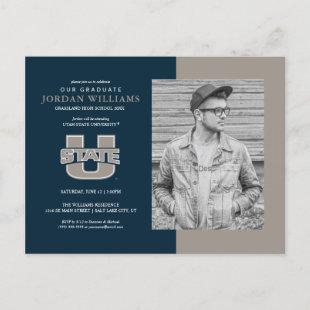 Utah State University Future Graduate Announcement Postcard