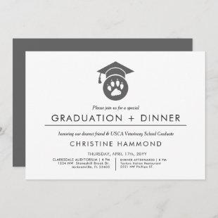 Veterinary School Graduation | Minimalist Invite