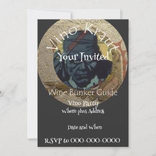 Vino Wine Party Vin Bunker Guide Invitation