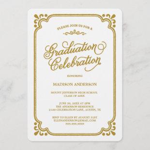 Vintage Country | Graduation Invitation