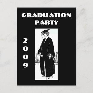 Vintage Graduate Invitation