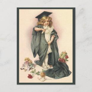 Vintage Graduation, Congratulations Graduates! Postcard