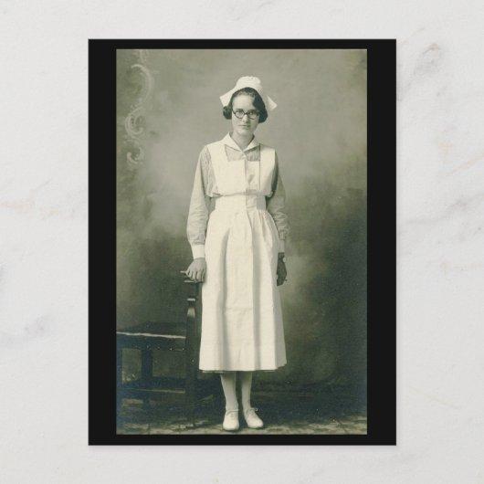 Vintage Nurse Postcard