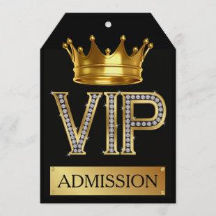 VIP Admission Invitation