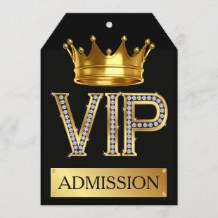 VIP Admission Invitation