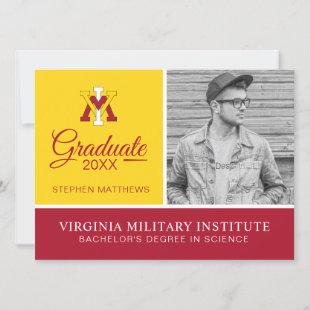 Virginia Military Institute Insignia | Graduation Invitation