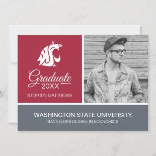 Washington State Graduate Invitation