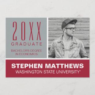 Washington State University Graduation Announcement
