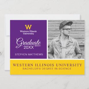 Western Illinois University | Graduation Invitation