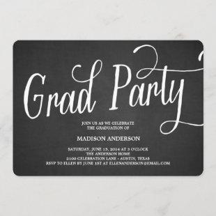 Whimsy Grad Party | Graduation Invitation