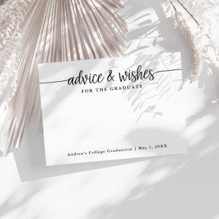 Wishes for the Graduate Advice Cards