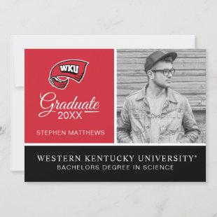 WKU Western Kentucky Graduation Invitation