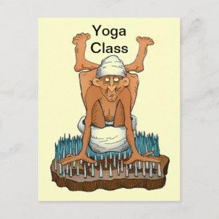 Yoga Class ~ announcement New Students Invitation