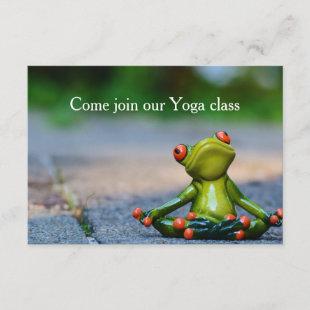 Yoga Class Invite