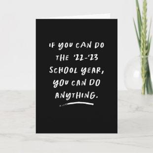 You can do anything class of 2022 graduation card