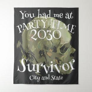 You had me at Party Time Survivor Tapestry