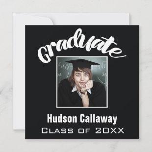 Your Senior Pictures Class of Graduation Party Invitation