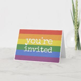 You're Invited card
